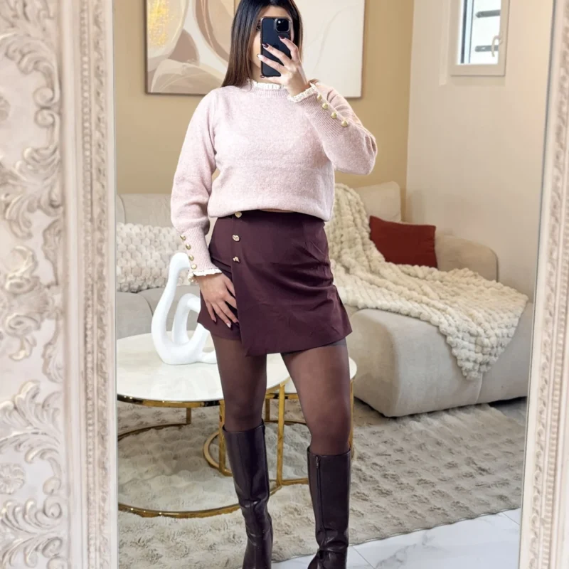 melby-short-bordeau-boutons-dores