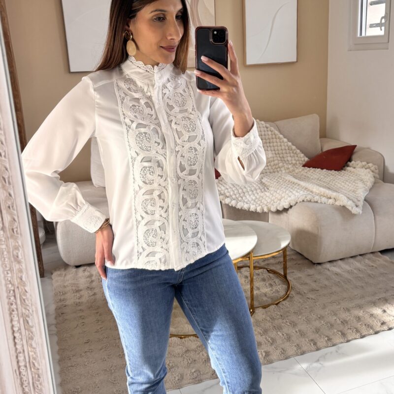 IMG_5106 melby-chemisier-blanc-detail-dentelle-col-haut