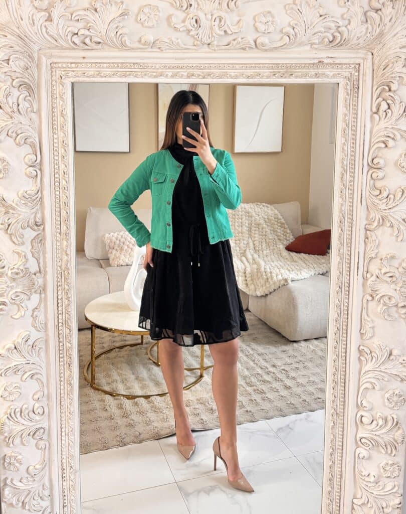 melby-veste -verte-avec-poches