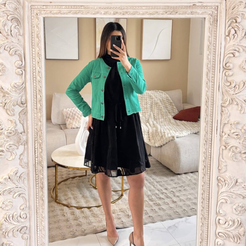 melby-veste -verte-avec-poches