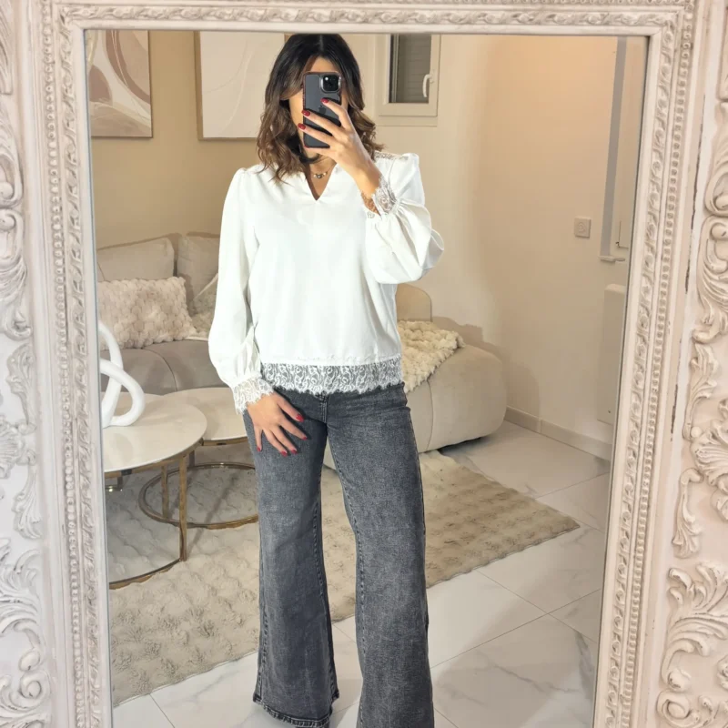 melby-chemisier-blanc-dentelle
