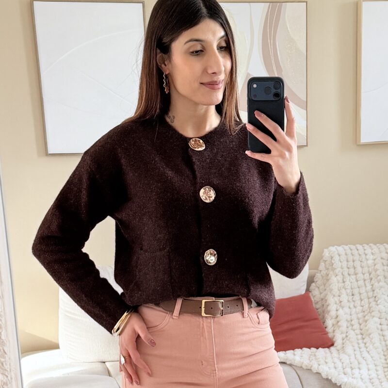 MELBY-gilet-avec-boutons-dores