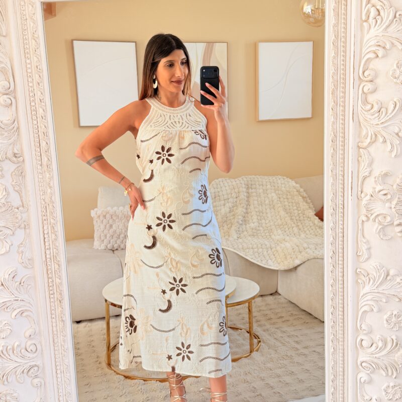 MELBY - Robe Élise bohème chic