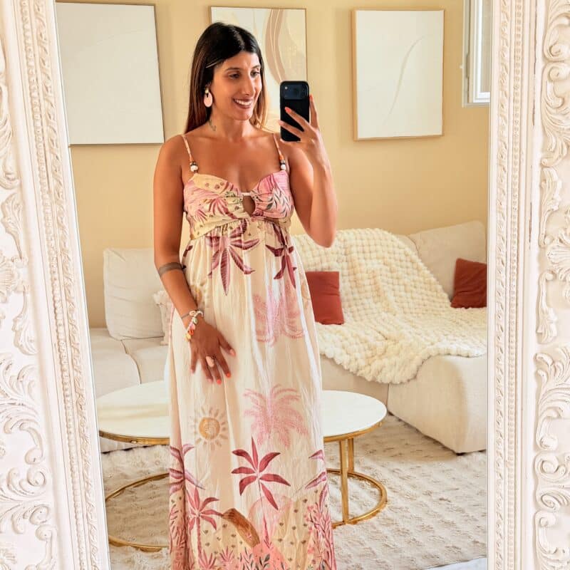 MELBY - Robe Paradise rose