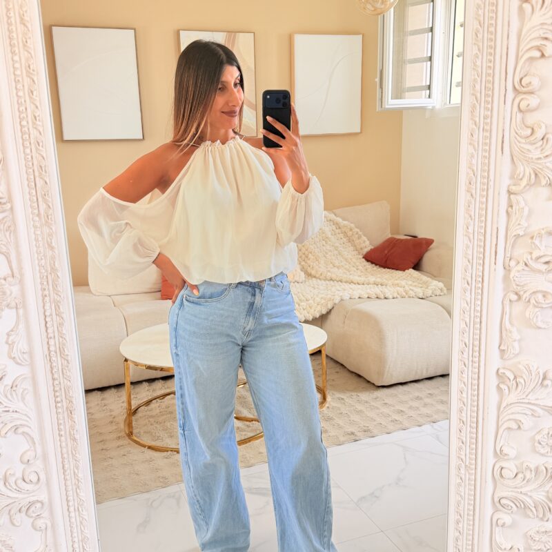 Blouse éclat blanche Lola