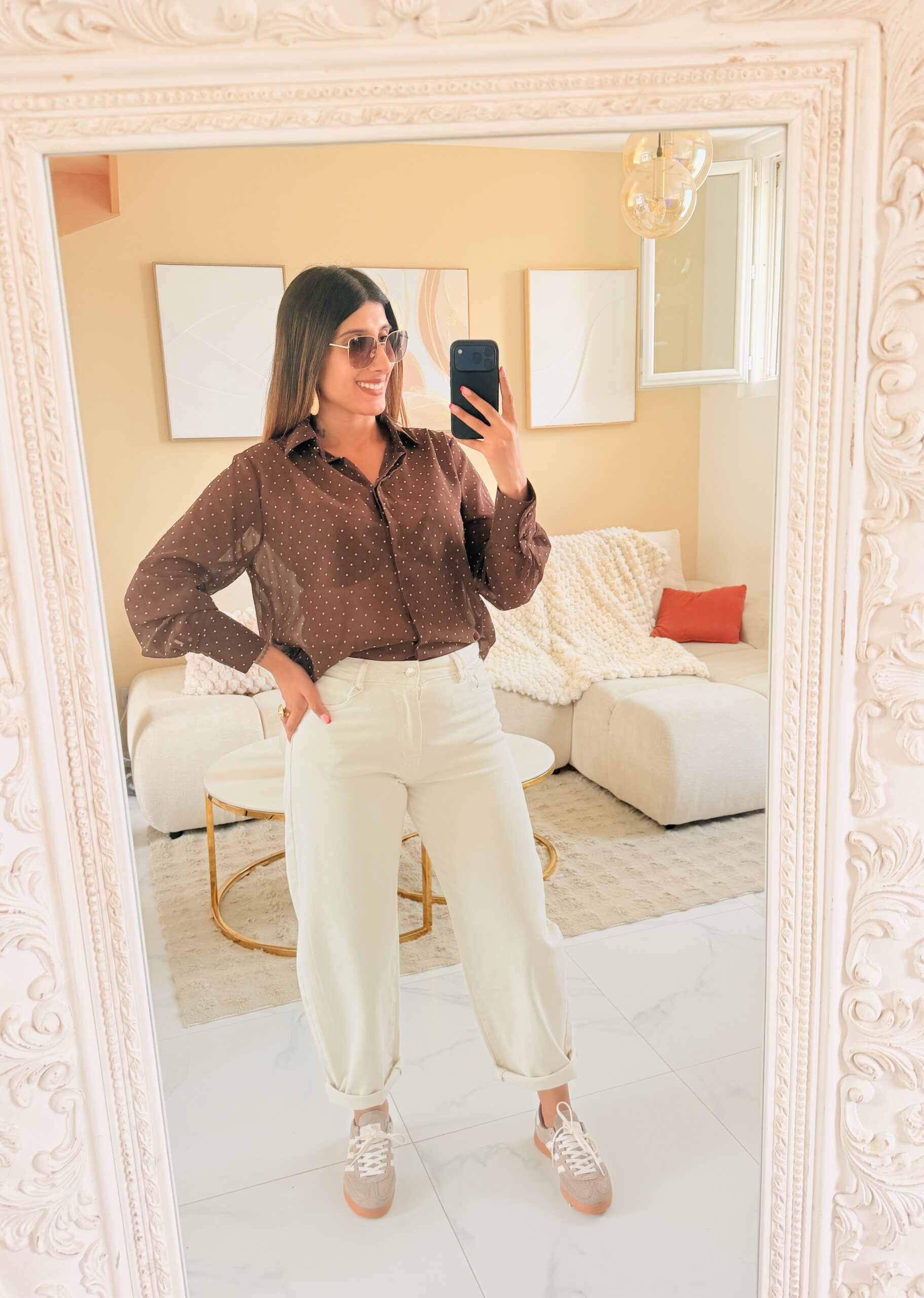 Chemise Choco Nœuds Velours – Image 4