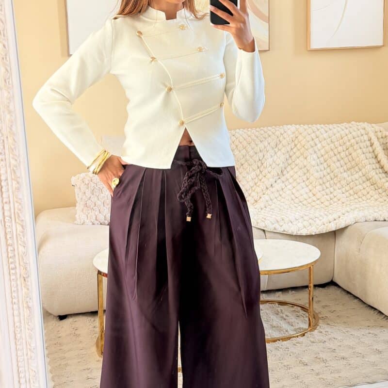 Pull VICTOIRE blanc - MELBY